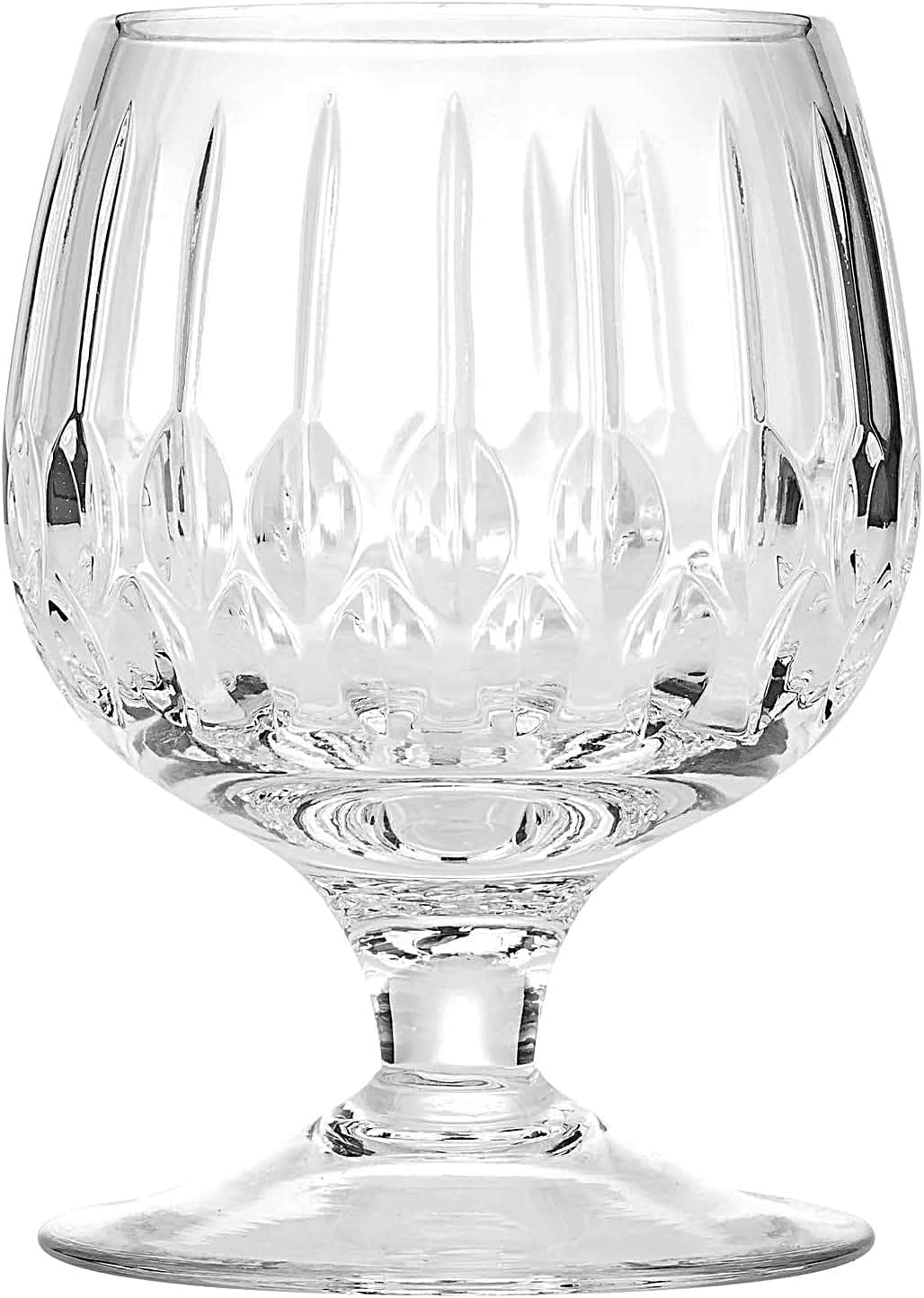 Amazon.com | Elegant and Modern Russian Cut Crystal Curved Stem
