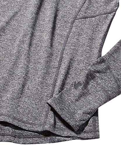 Body Glove Women's Chugi Front-Zip Heather Long Sleeve Rash Guard, Heather Grey, Small #TOP3