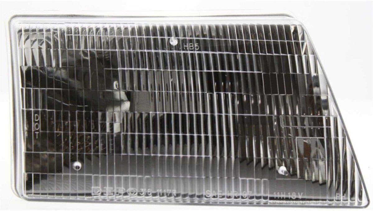 Halogen Headlight For 19982000 Mazda B2500 Right w/Bulb