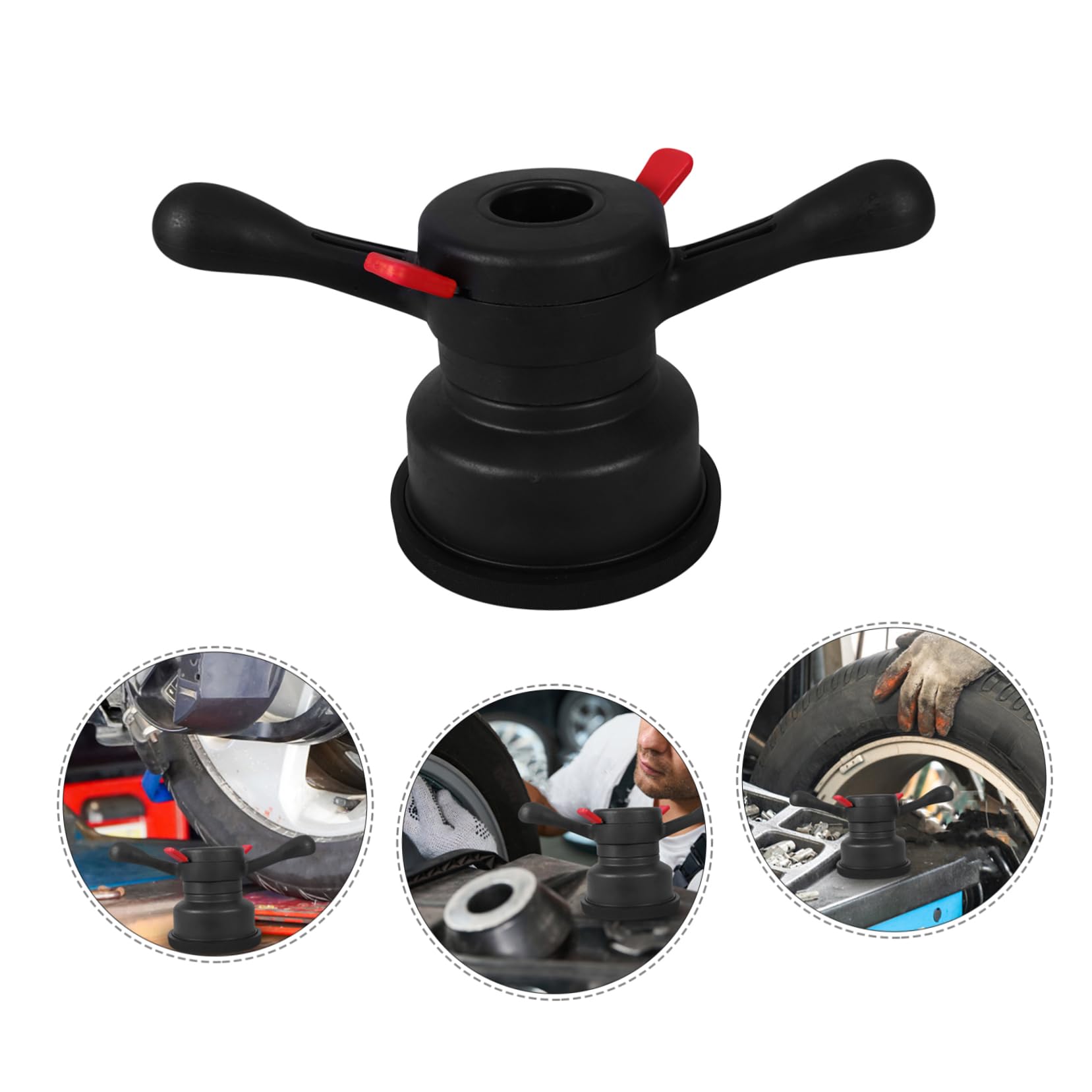 Cabilock Equilibratrice Ruote Auto Strumento Cambio Gomme Dado Alette Pneumatici Equilibratrice per Veicoli Attrezzo Equilibratura Ruote