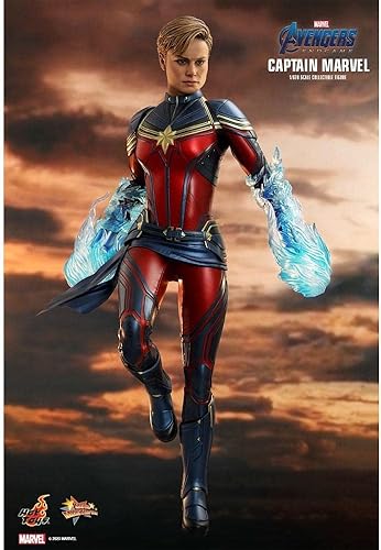 Miniatura 2 de Hot Toys Marvel Comics Avengers Endgame Captain Marvel Figura coleccionable a escala 1/6