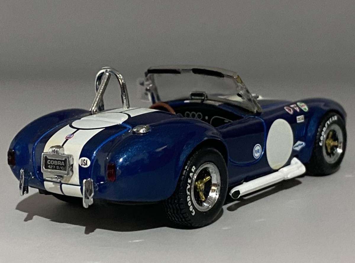 Amazon | 京商 1/43 Shelby Cobra 427 S/C Racing Blue