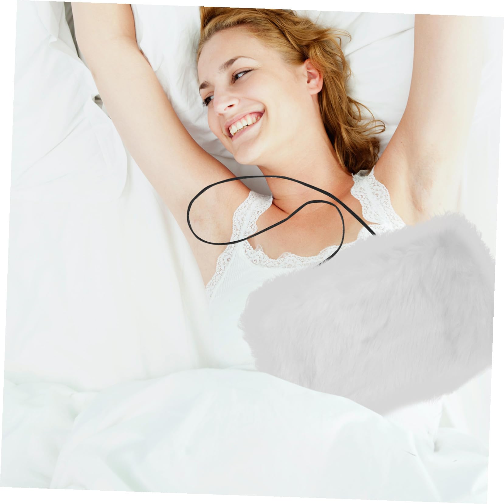 SUPVOX Manguitos Cálidos Agradable y Cómodo para Mujer de Pelo Sintético Calentador de Manos Resistente al Frío para Invierno y Uso Diario