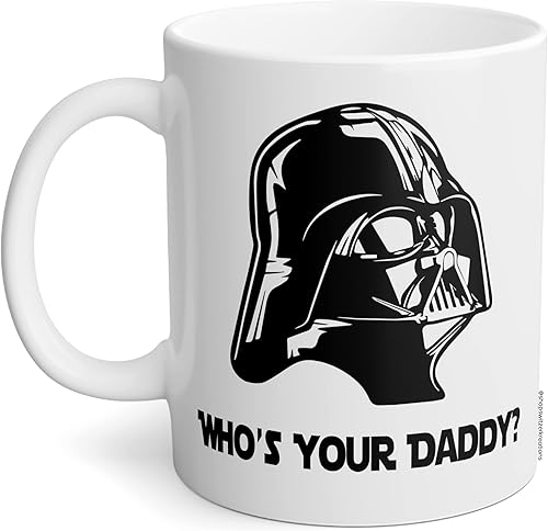 Who's Your Daddy Mug, Darth Mug, The Empire, StarWars Gift, I'm Your Daddy, Dad you are my father mug, Father's Day Gift, Funny Collectible Novelty