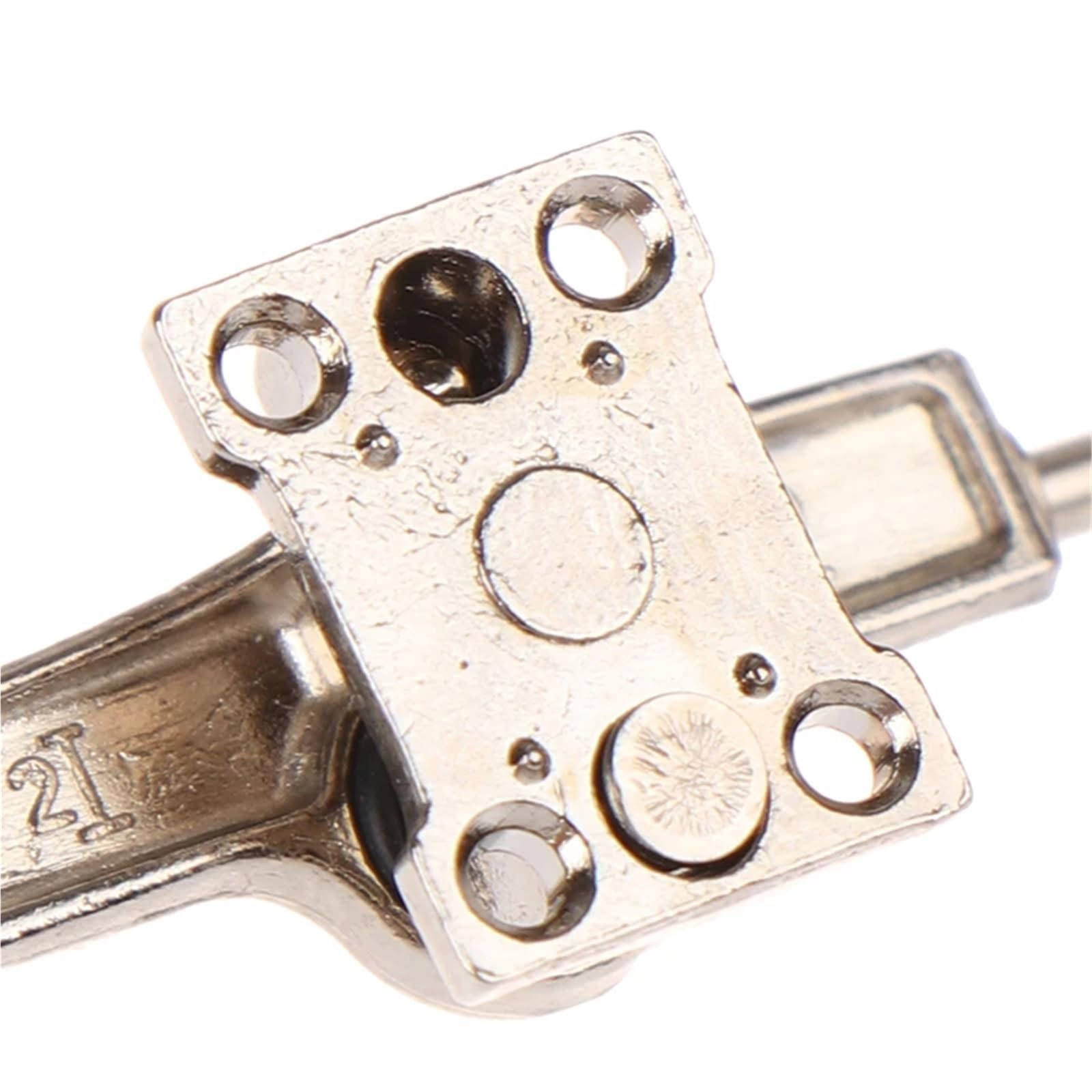 Camiones de metal para diapasón, 2 unidades, para diapasón de 32,5 mm, accesorio de cubierta de madera, aleación de zinc
