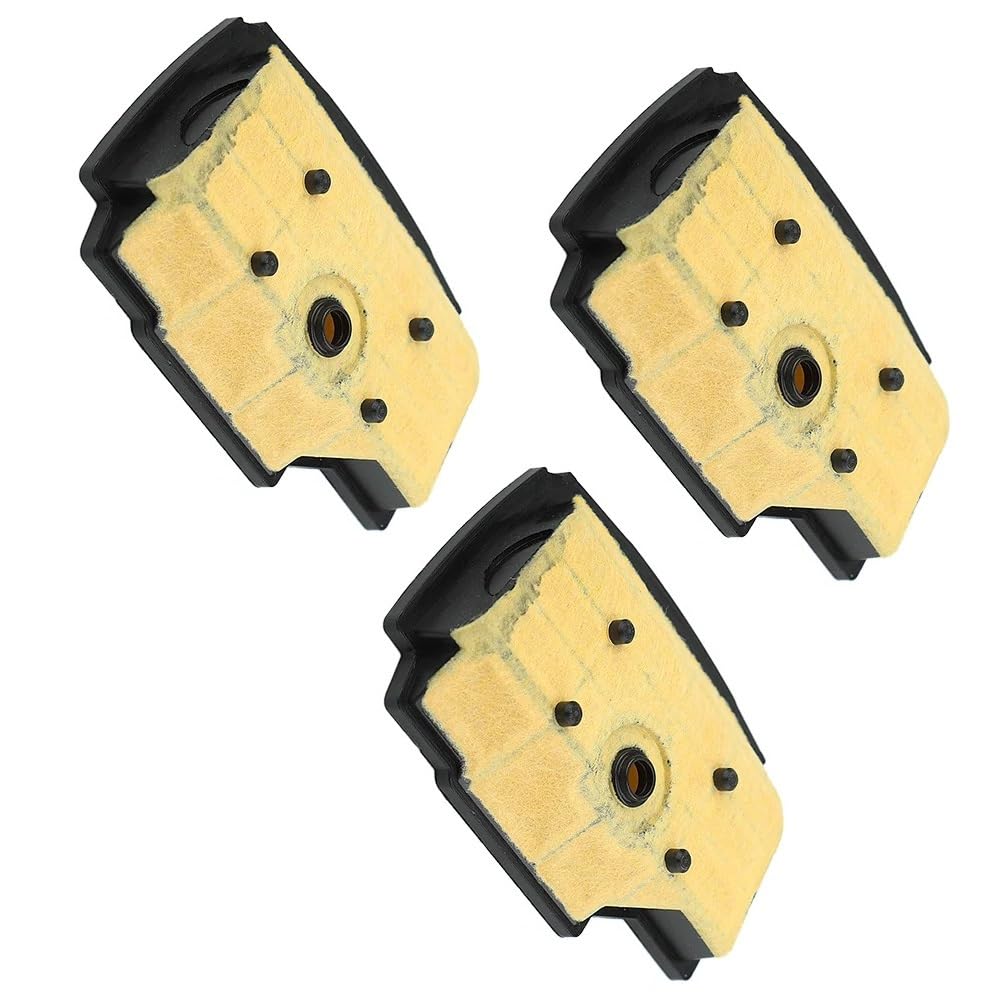 Limpiador de filtro de aire 3 uds apto for motosierra Stihl MS201 MS201T MS201TC 11451404400