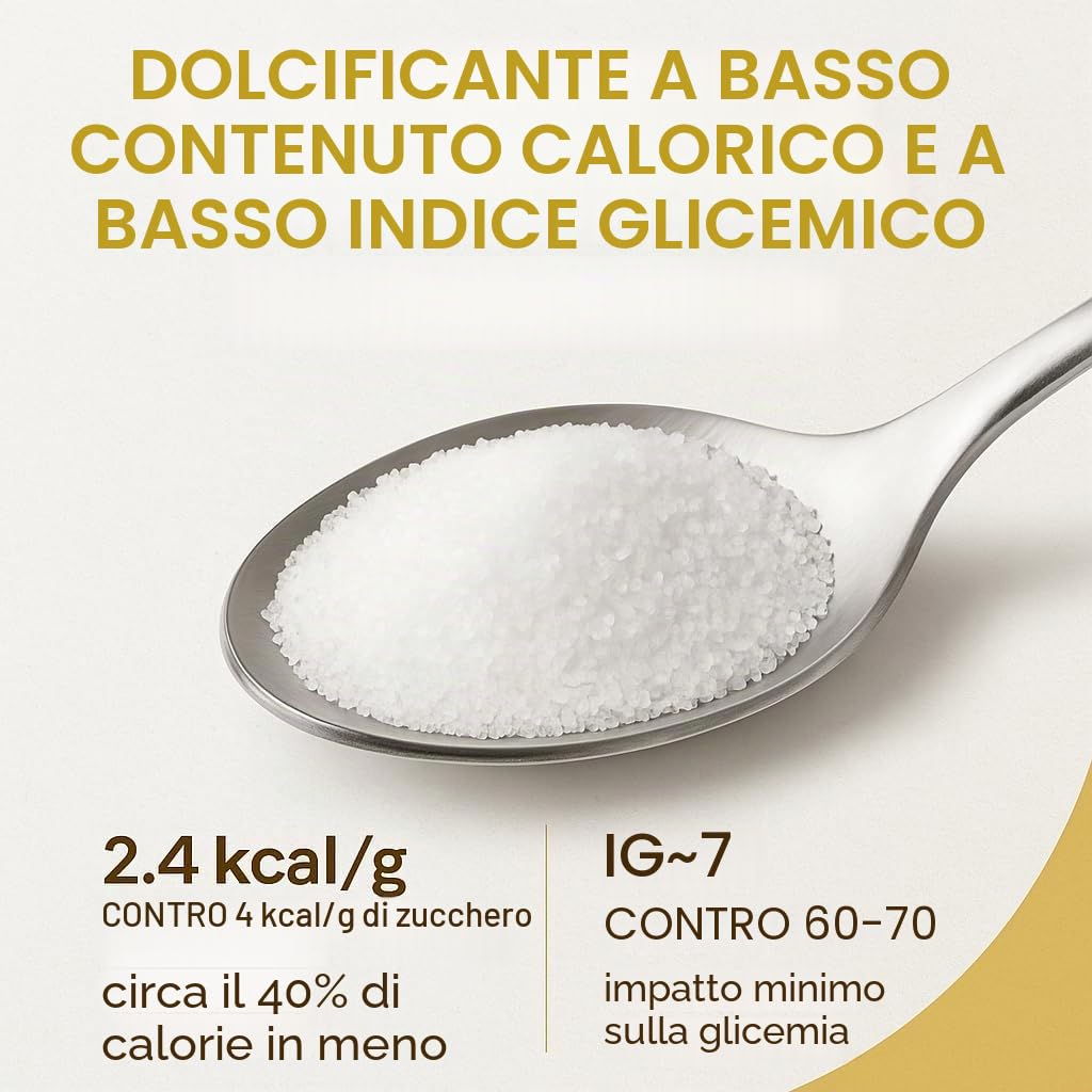 GiDeli Xilitolo di betulla 10 kg in secchio - Sostituto dello zucchero
