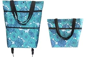 2-in-1 Folding Shopping Cart