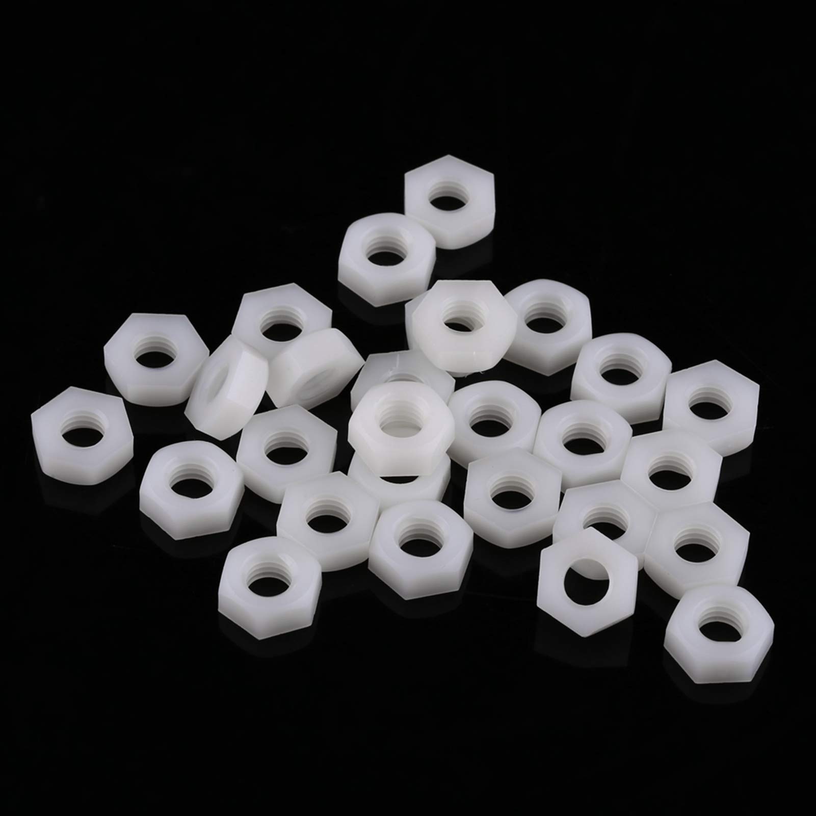 Set Di 25 Dadi Esagonali In Nylon - M2-M12 Dadi Esagonali - Foto 12