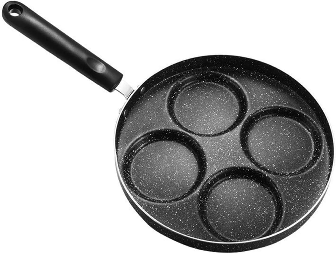 Cabilock Non-stick Frying Pan Lid Egg Pan Skillet for Dash Omelette Maker Kitchen Tool Non-burnt Abrasion Resistant Random Style
