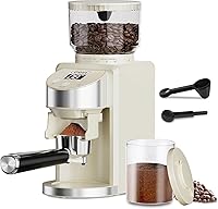 Vista 1 de Gevi Coffee Grinder Electric,Coffee Bean Grinder with 35 Grind Settings for Espresso,Drip,French Press,Burr Coffee Grinder for Home Use,Anti-static
