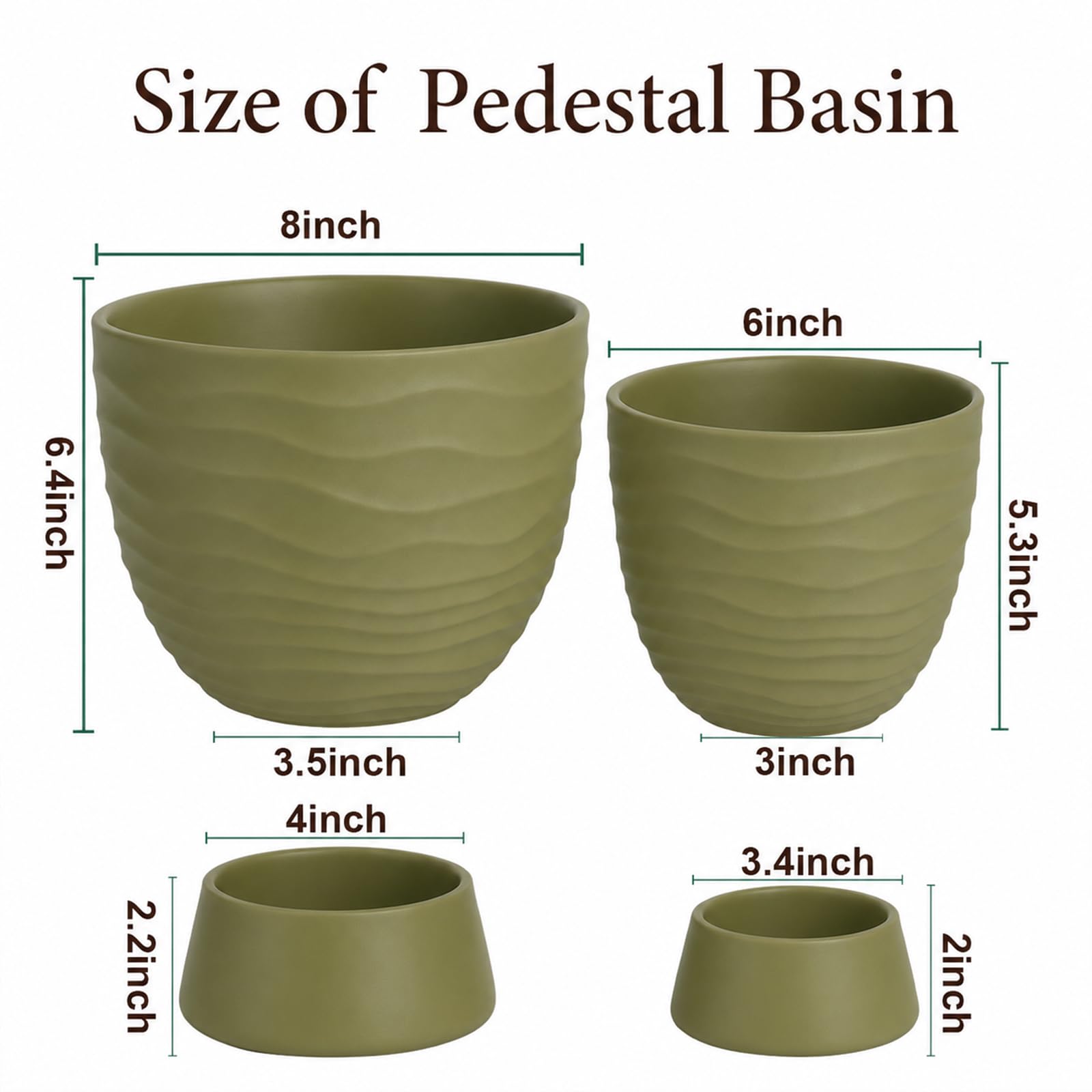 vensovo Garden Pot