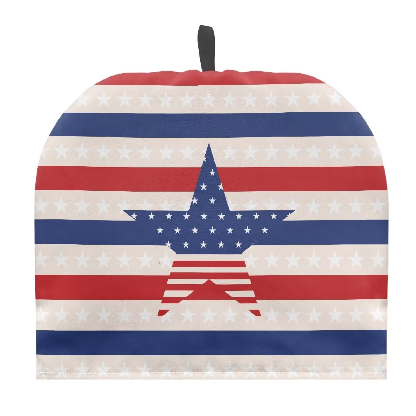 The Stars and Stripes Tea Cozy for Teapot Insulated Machine Washable Tea Cup Warmer Cozy for Patriotic Decoration, Keep Warm