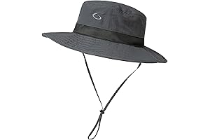 TOP-EX Oversized XL XXL Men's UV 50 Waterproof Packable Mesh Sun Hat Bucket
