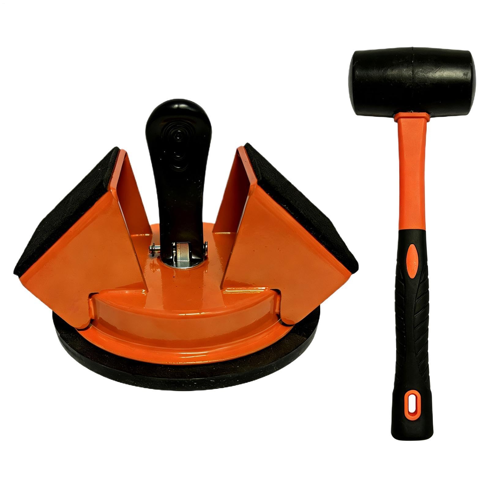 Herramientas para tarima laminada Con Pesado | Kit Reparador De Suelos Con Agarre De Tablones Para Madera Baldosas LVP Madera Dura Lechada Terraza Tablón Baño Mejoras Del