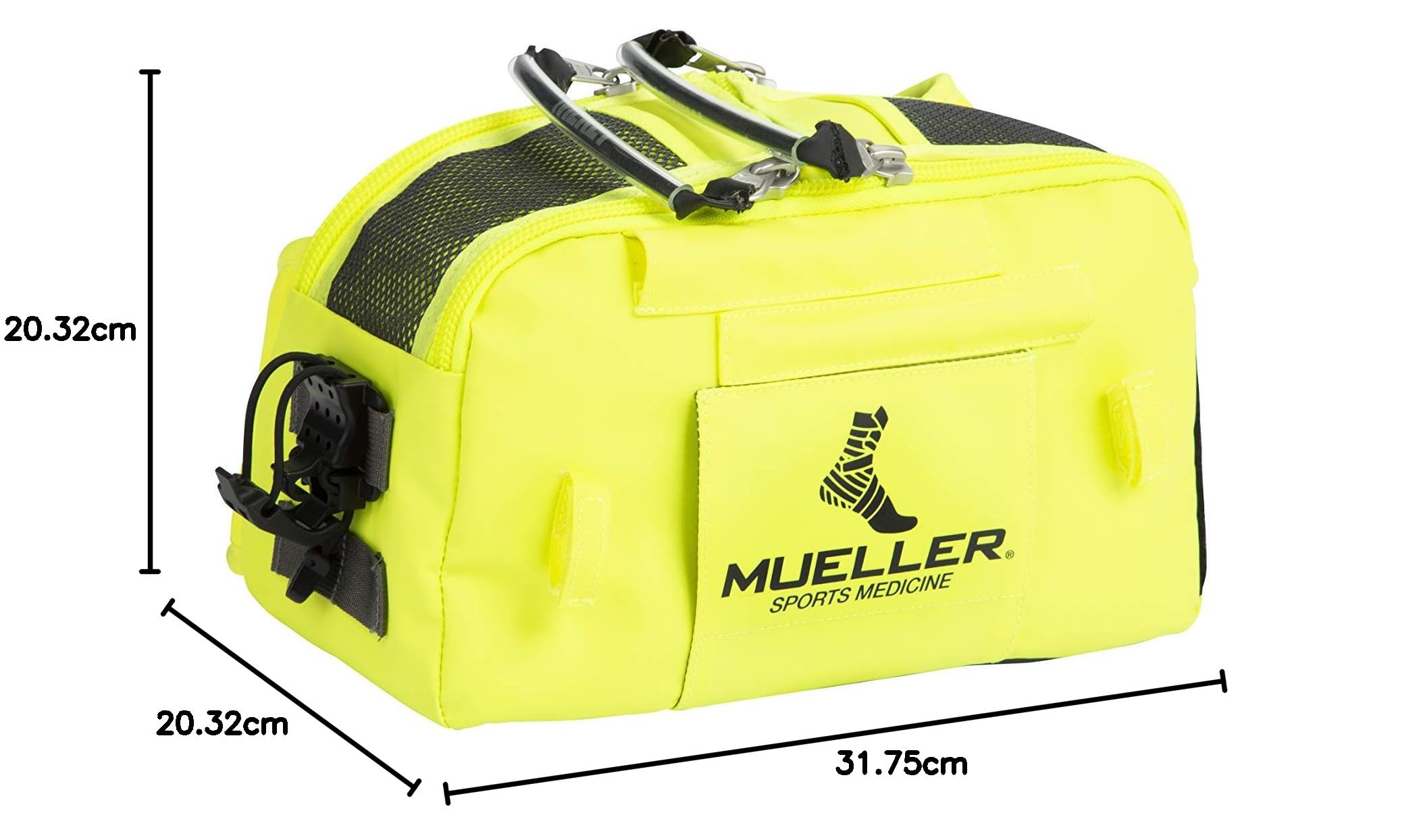 MUELLER Medi Kit First in - Vacío, Amarillo de Alta Visibilidad, Talla única, Moderno