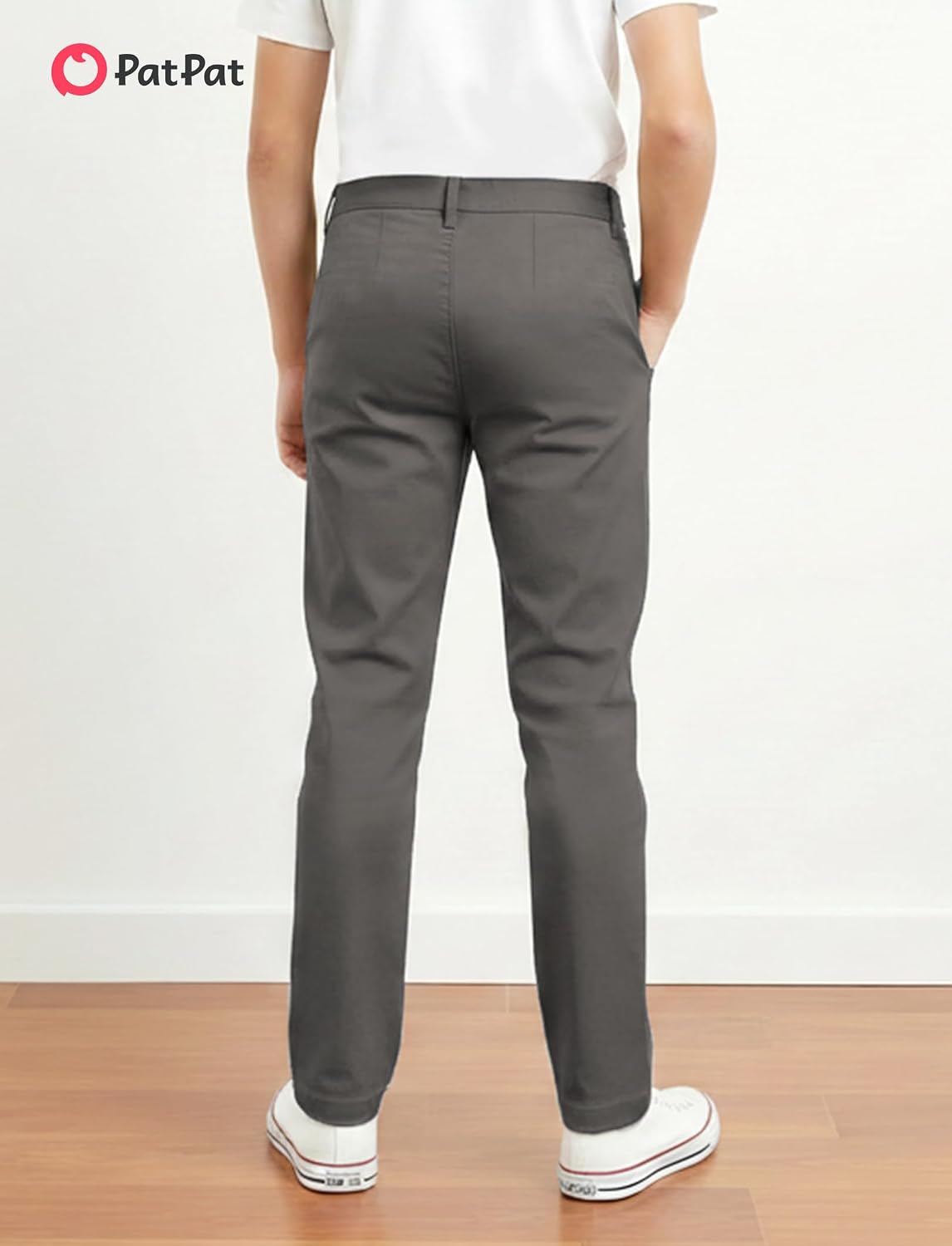 Patpat Boys School Uniform Pants Twill
