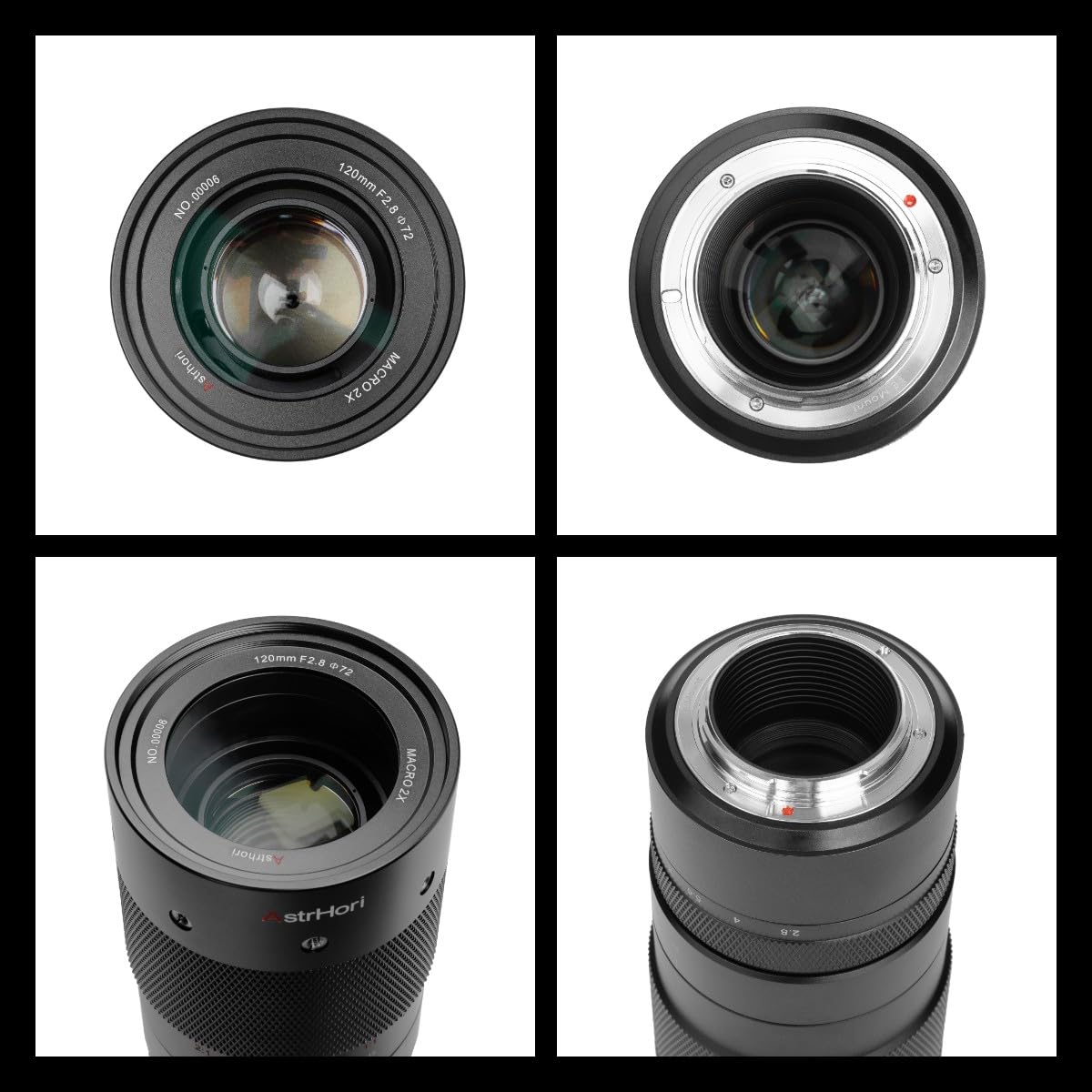 Amazon.co.jp: AstrHori 120mm F2.8 マクロレンズ 2倍 フル