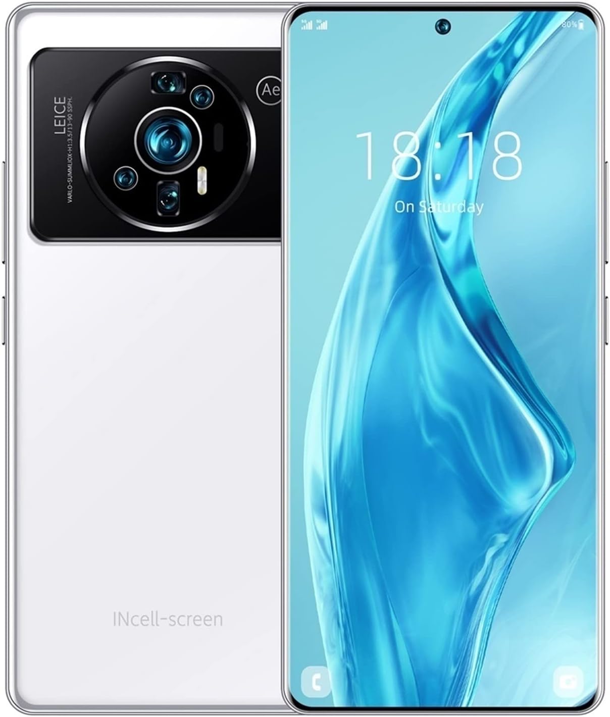 MIAOTIAN Smartphone 5G Unlocked Android Phone 6GB RAM 128GB ROM 7.3" HD, 72MP Rear