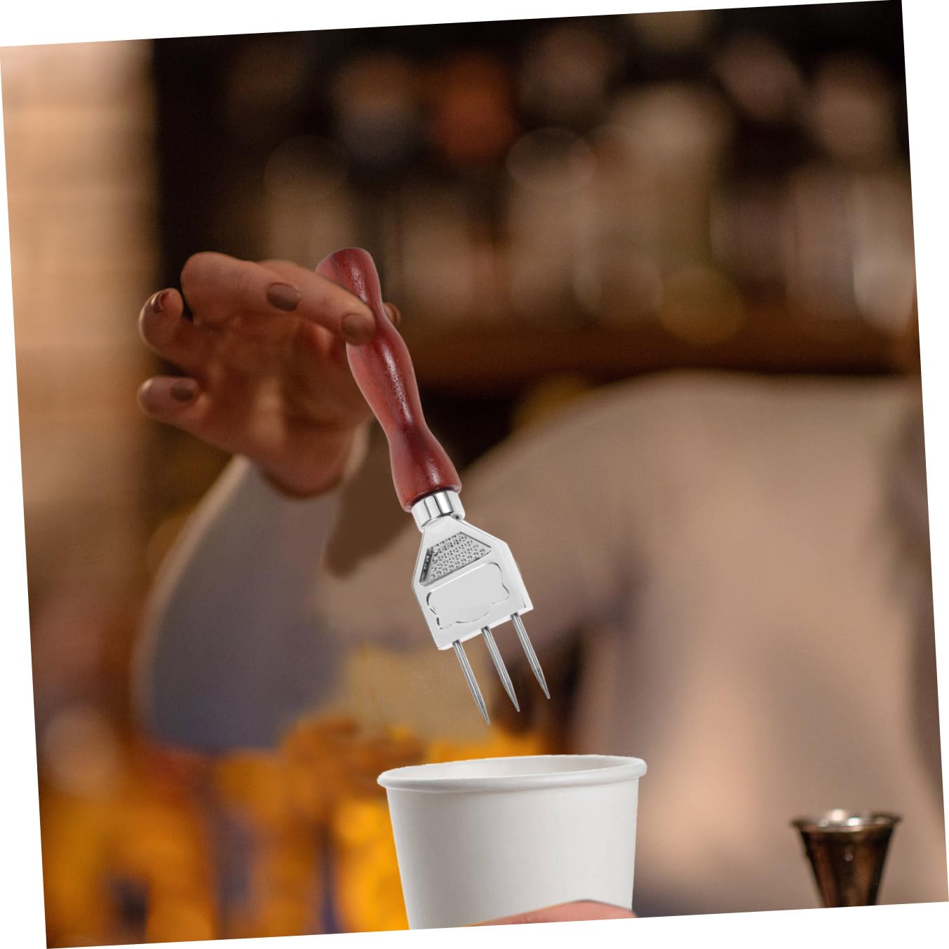Cabilock 5 Uds Tridente Picahielo Herramienta Para Perforar Hielo Utensilio De Cocina Herramienta Para Romper o De Barman s De Tallado Aparatos Para Romper