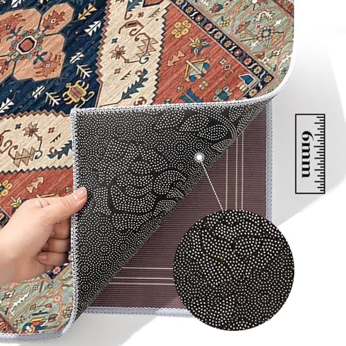 Tapis de couloir 80x100 cm antidérapant et lavable - 6