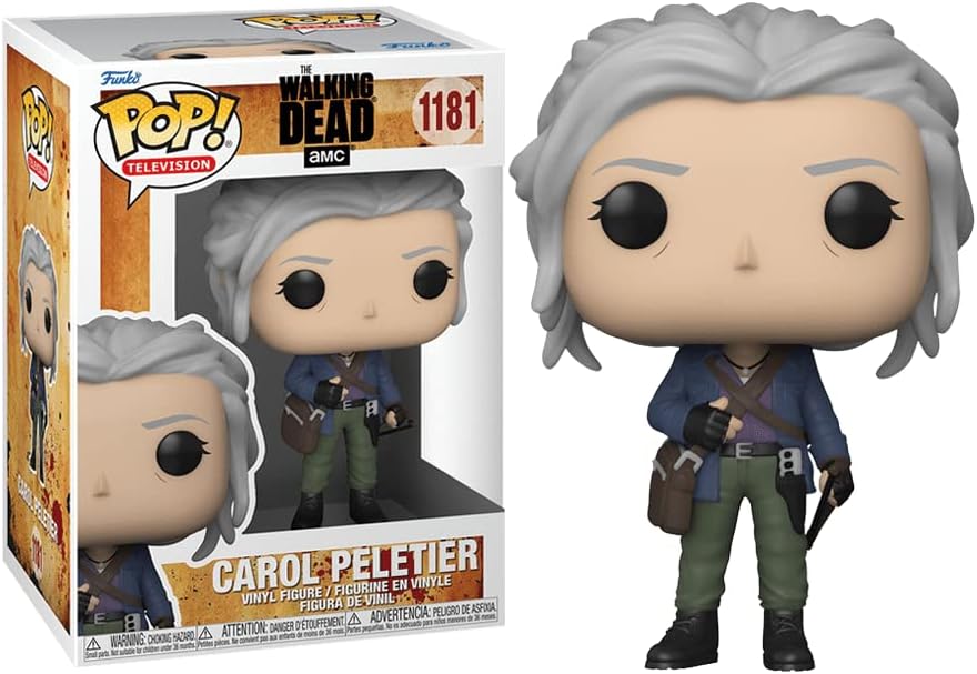 POP The Walking Dead, Carol Peletier with Bow and Arrow Funko Vinyl Figure (Bundled with Compatible Box Protector Case) - Image 3