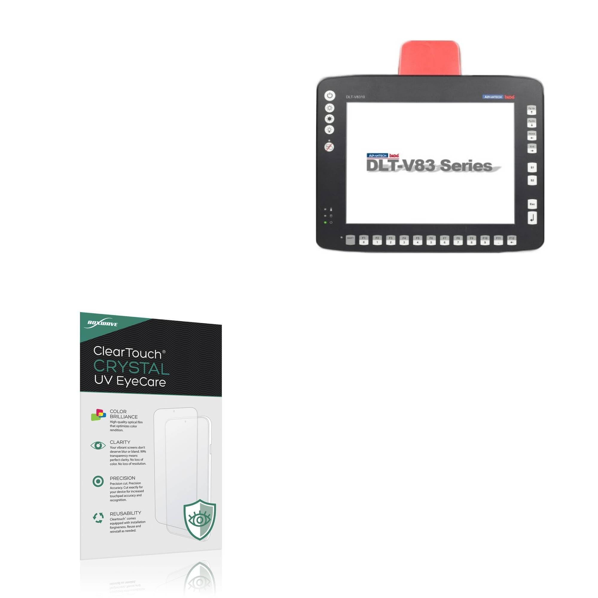 BoxWave Screen Protector Compatible With Touchstar DLT-V8312 - ClearTouch Crystal Anti-UV EyeCare (2-Pack), Filters out Harmful Blue Light Reduce Fatigue