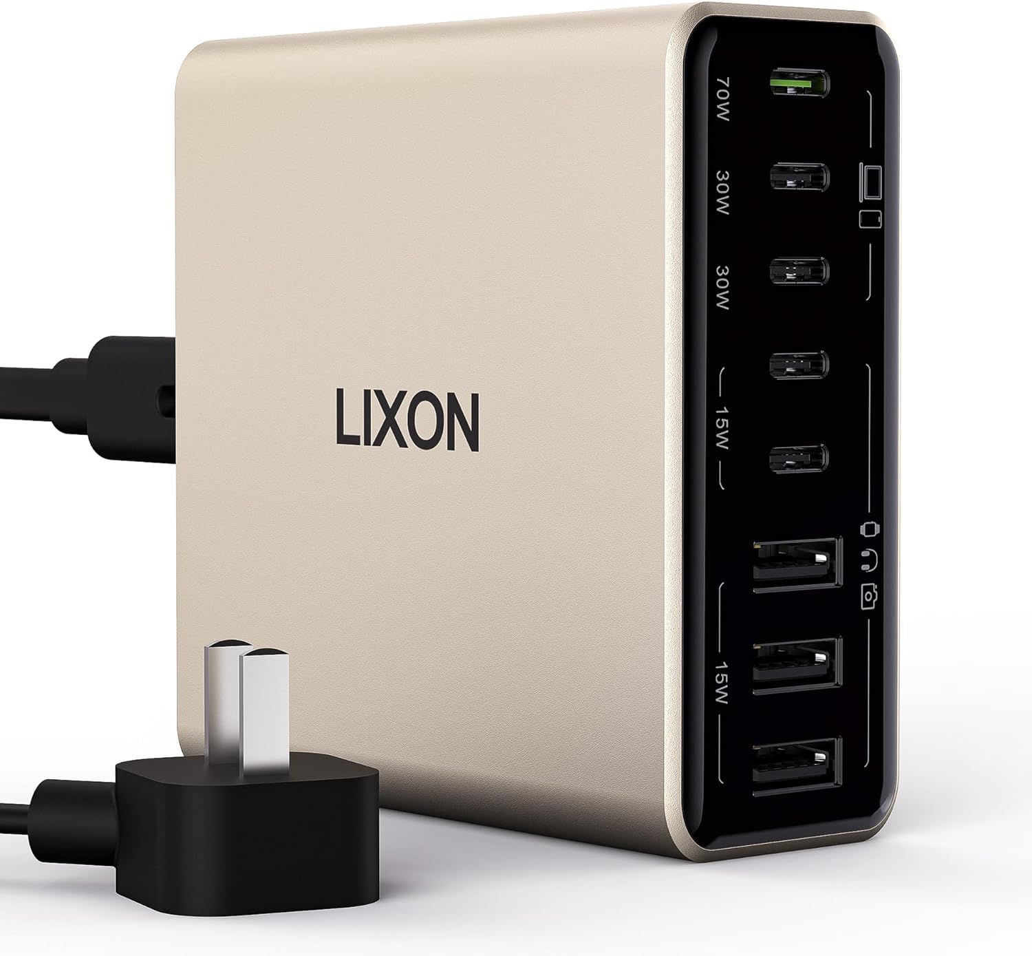 Amazon.com: USB C Charger Block, 200W 8-Port Gan Fast Charging