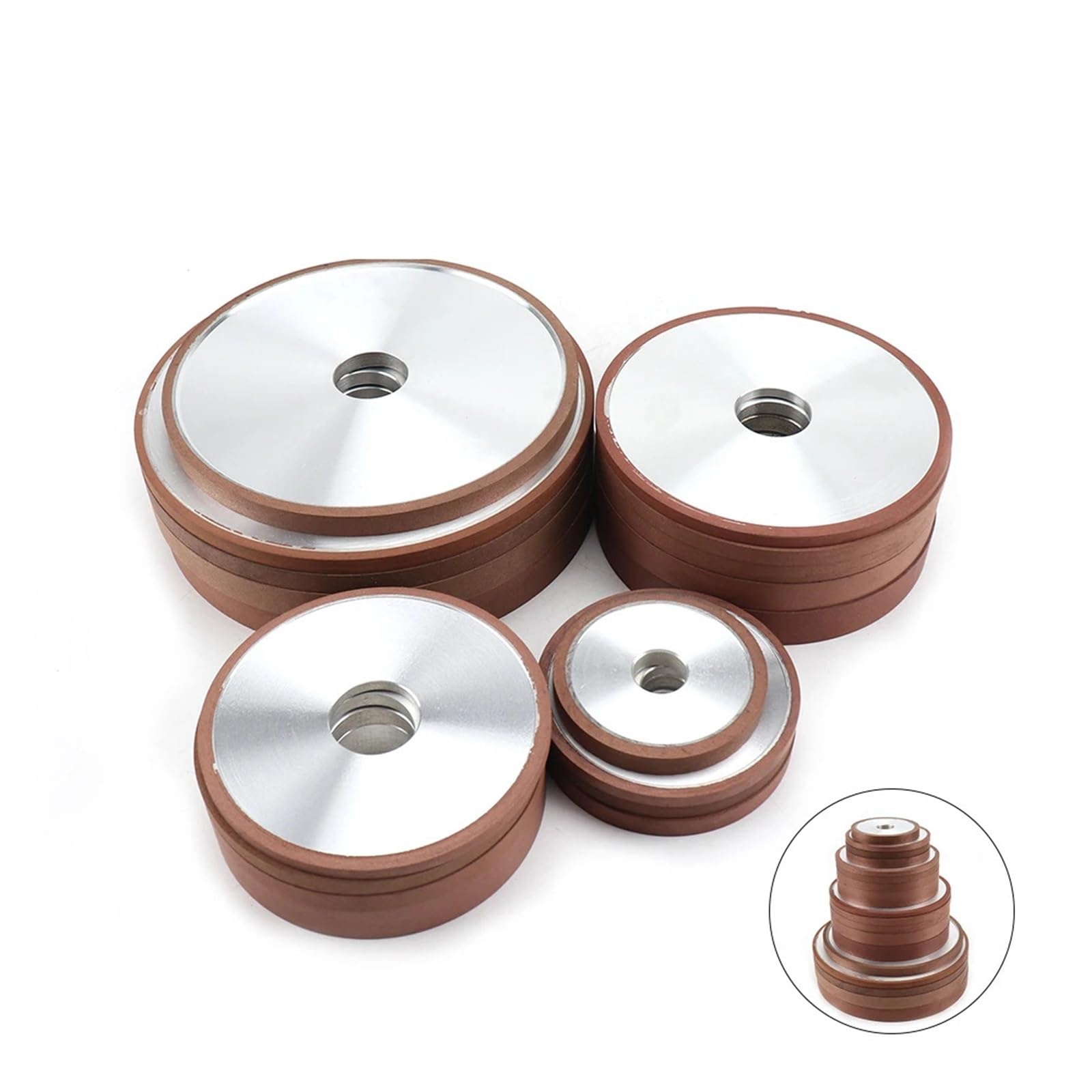 80-200mm Flat Diamond Abrasive Grinding Wheel For Alloy Steel Ceramic Sharpener Grinder