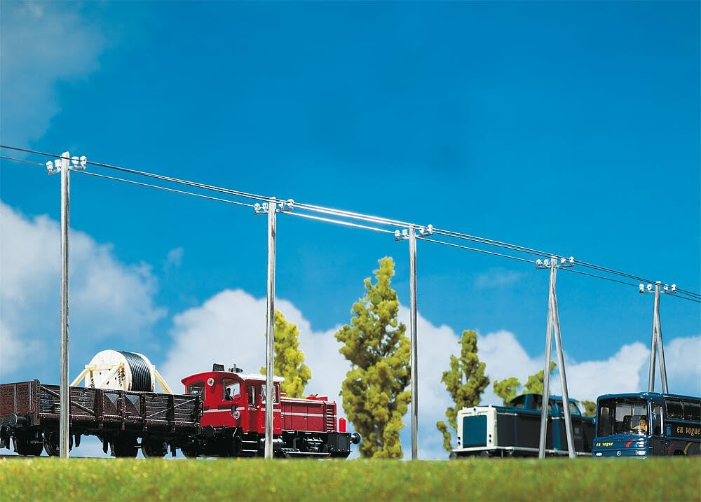 Faller 130955 HO/OO Gauge Telegraph Poles (20) Kit II