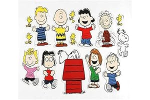 Eureka Peanuts Classic Characters Two-Sided Deco Kit