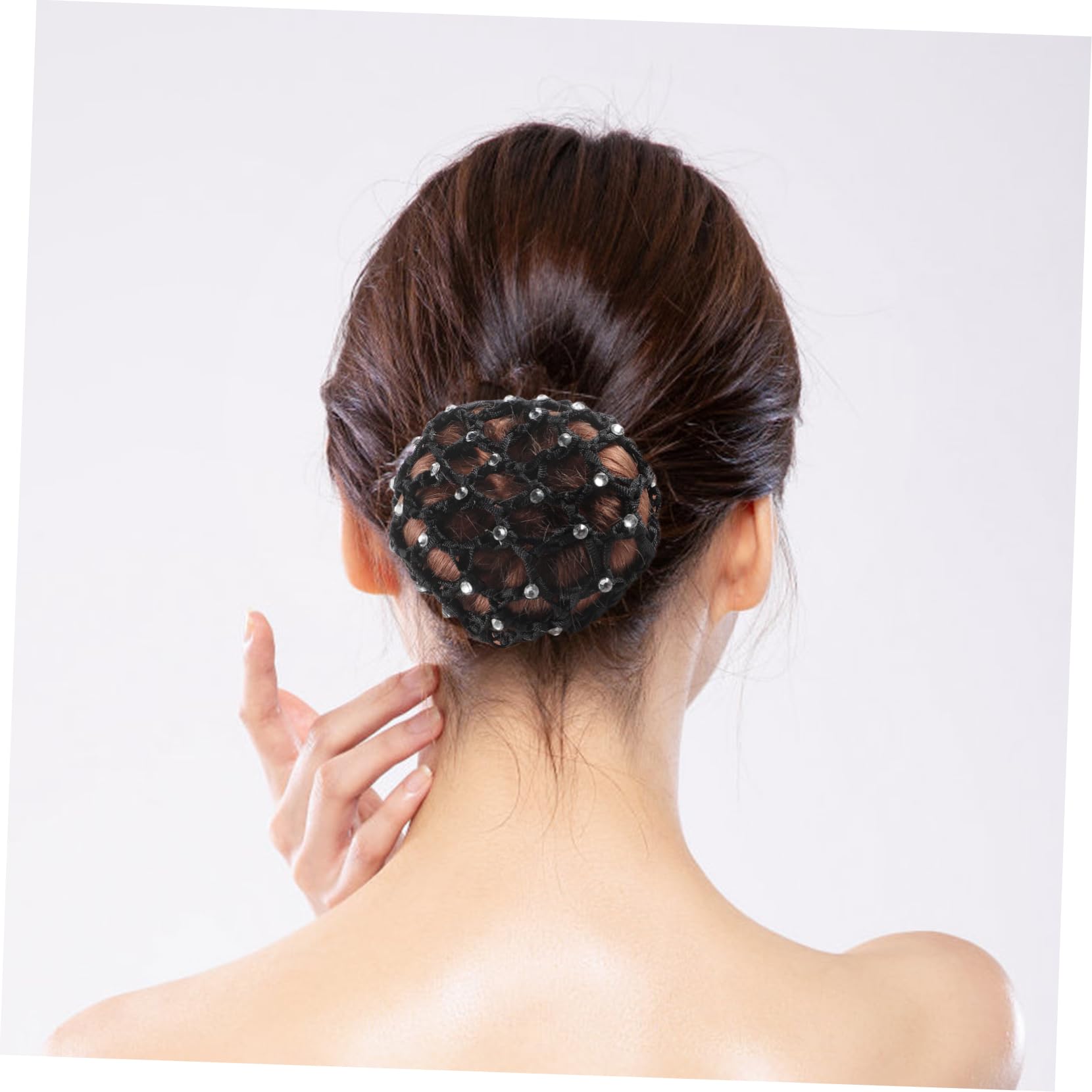 Amazon.co.jp: STAHAD 6個 バレエ用お団子ネット ヘアネット かぎ 編み