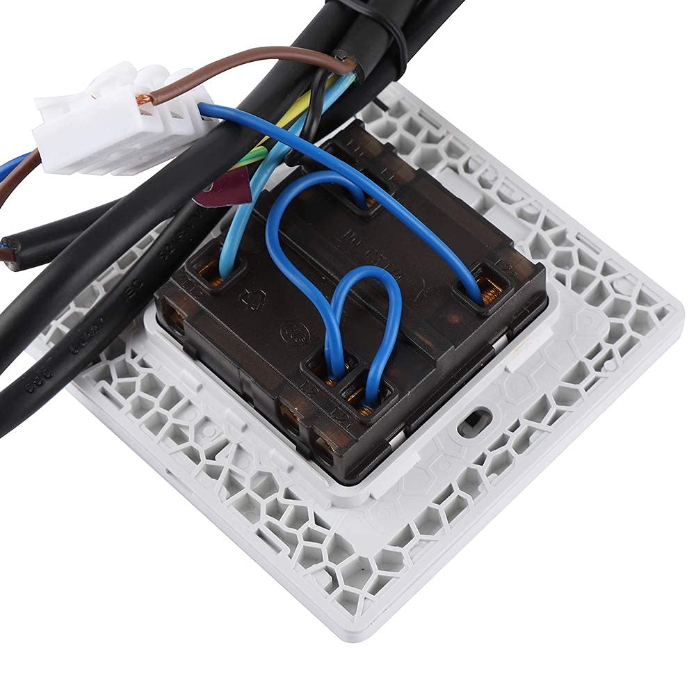 Ejoyous Ventilador de Tubería de 100 mm, 540 m³/h Flujo Mixto, Ventilador de Tubería con de Salida de Aire Potente para Ventilación de Viviendas, Enchufe Europeo de 220 V (6 pulgadas)