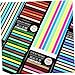 IMIKEYA 8packs Highlighter Strips Tape Pastel Sticky Flags Book Indexing Tabs Long Page Markers Removable for Reading