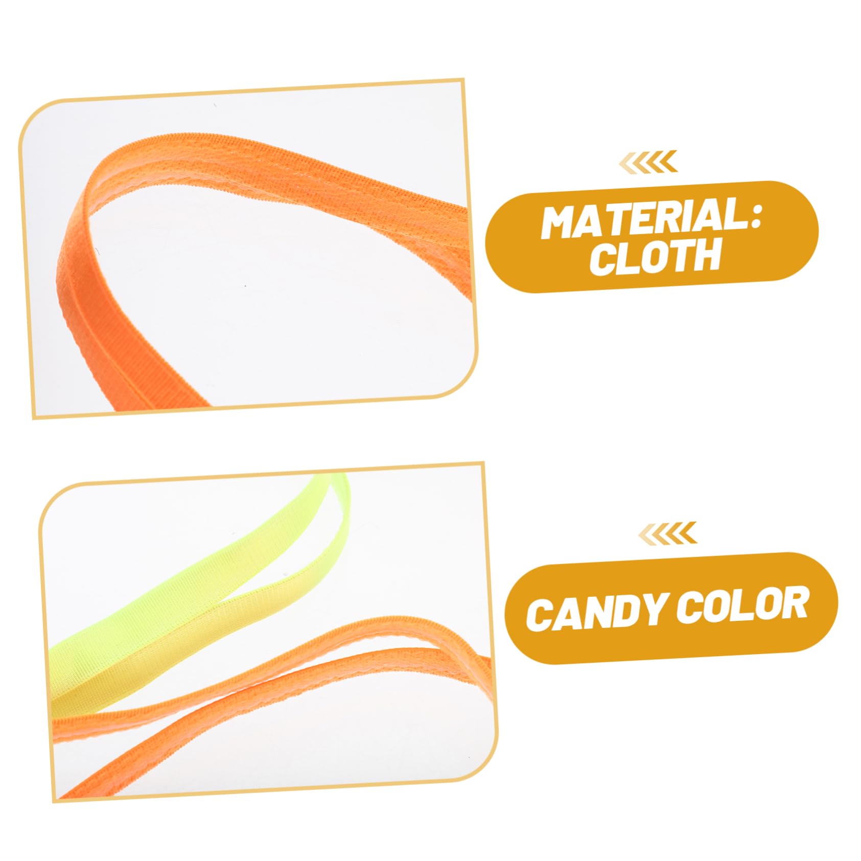 Toyvian Teiliges Elastisches Sport Stirnband rutschfest Und Atmungsaktiv Für Yoga Fitness Und Outdoor Aktivitäten Bunten Farben Neon