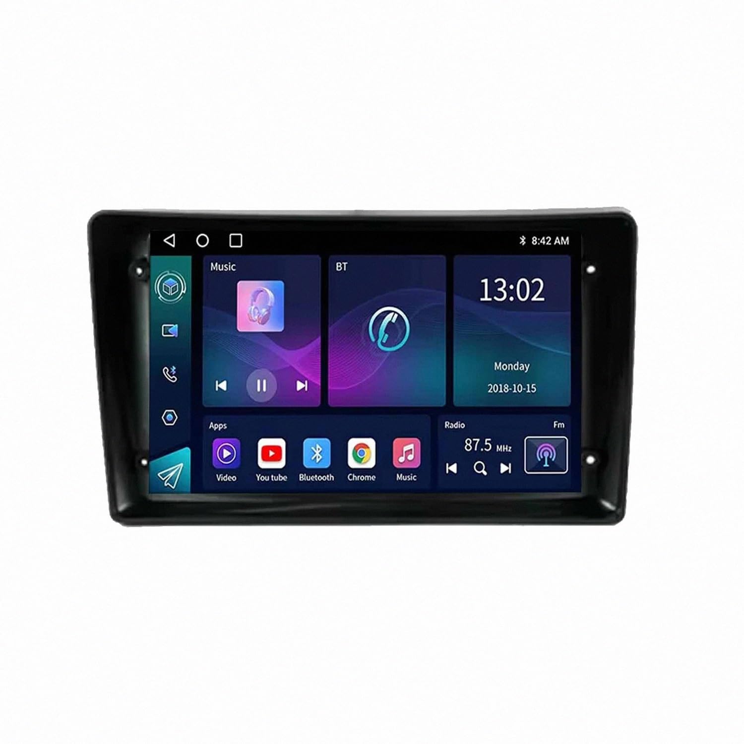 Radio coche con Mirror Link para Hyundai I40, pantalla Incell y mandos al volante 8