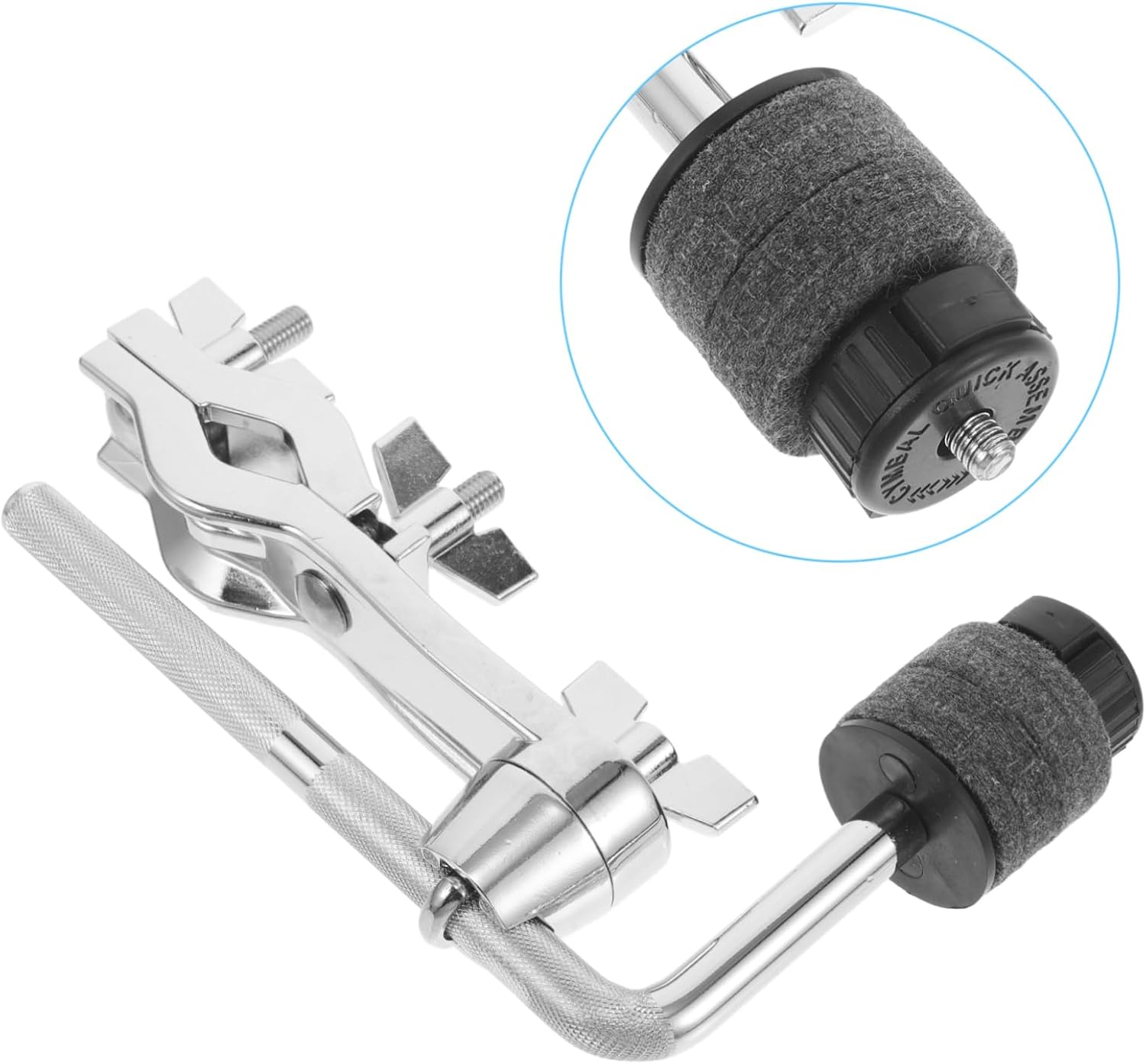 Drum Set Mounting Clamp for Cymbals Adjustable Bracket for Enhanced Sound Quality and Performance Cymbal Accessory for Home Use