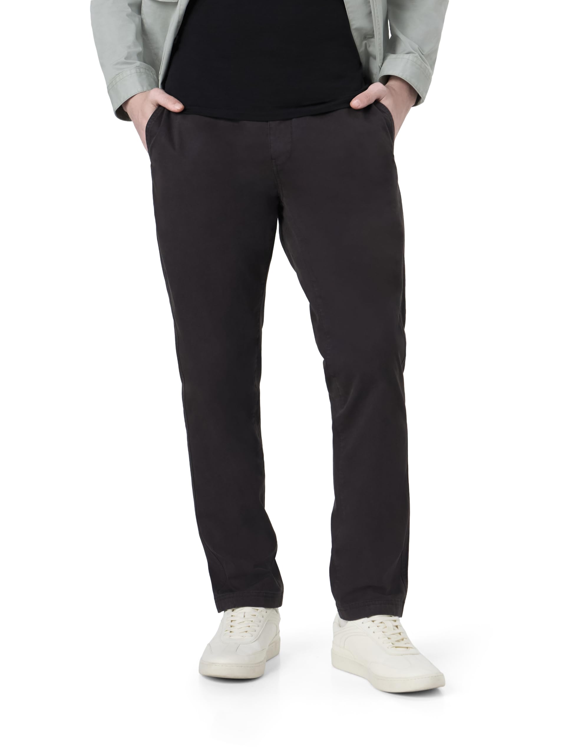 Men’s Cotton Stretch Twill Trouser | Regular Fit | Over-Dyed/Washe Finish |Comfort Stretch | Available in Plus Sizes-image-47