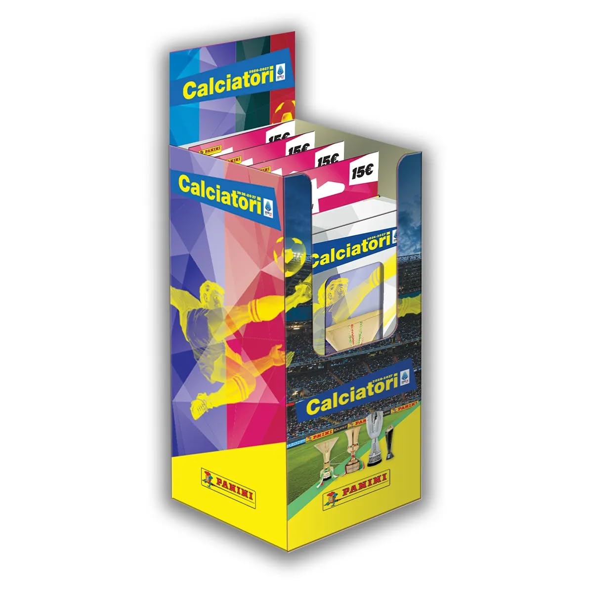 Calciatori Panini 2026-2027 Pack da 4 Pencil Tin