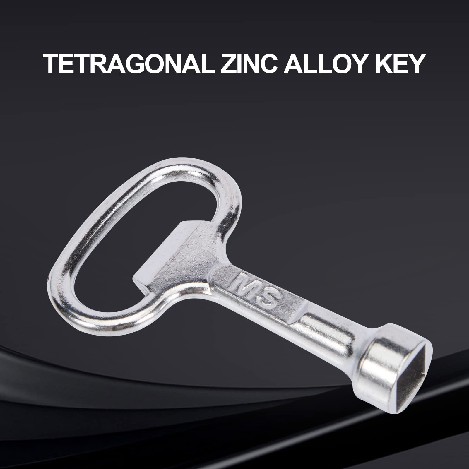 5 Chiavi Quadrate Universali - Per Contatori Gas, Acqua, Elettrici E Valvole | Design Ergonomico | Lega Di Zinco - Foto 7