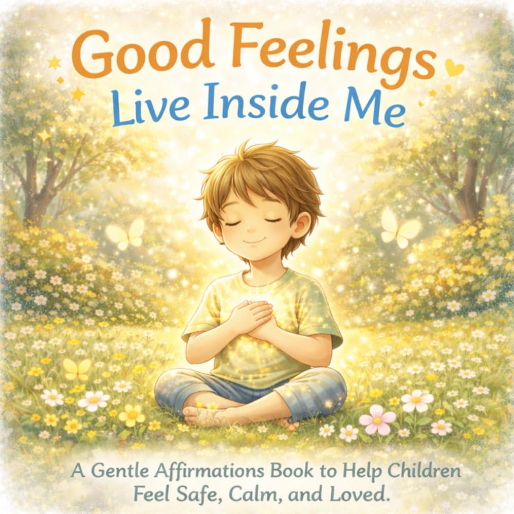 Good Feelings Live Inside Me: A Gentle Affirmations Book to Help Children Feel Safe, Calm, and Loved