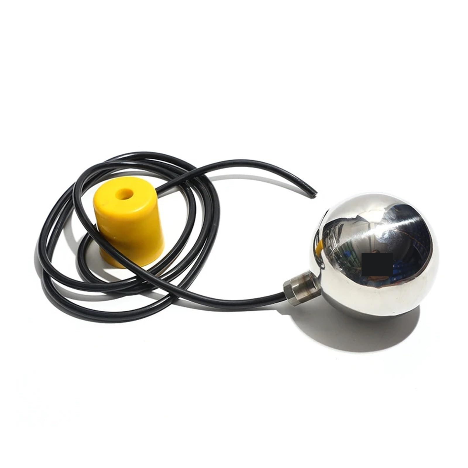 Controlador de Nivel Agua con Interruptor Flotador Cable Mercurio Acero Inoxidable anticorrosión Alta Temperatura(50-180C 5M SUS316)