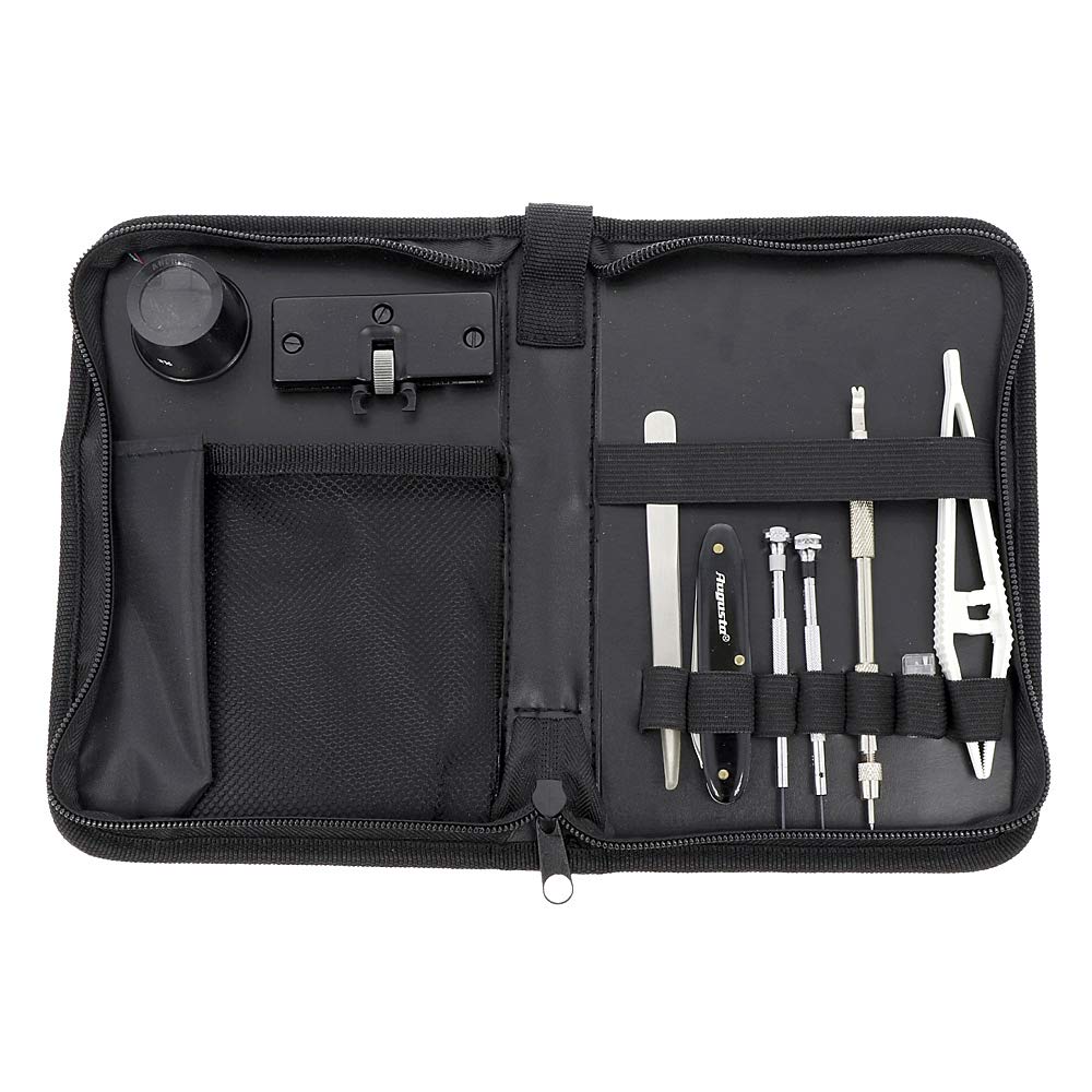 Augusta Uhrmacherwerkzeug Set 10-TLG. für Bänder + Batteriewechsel