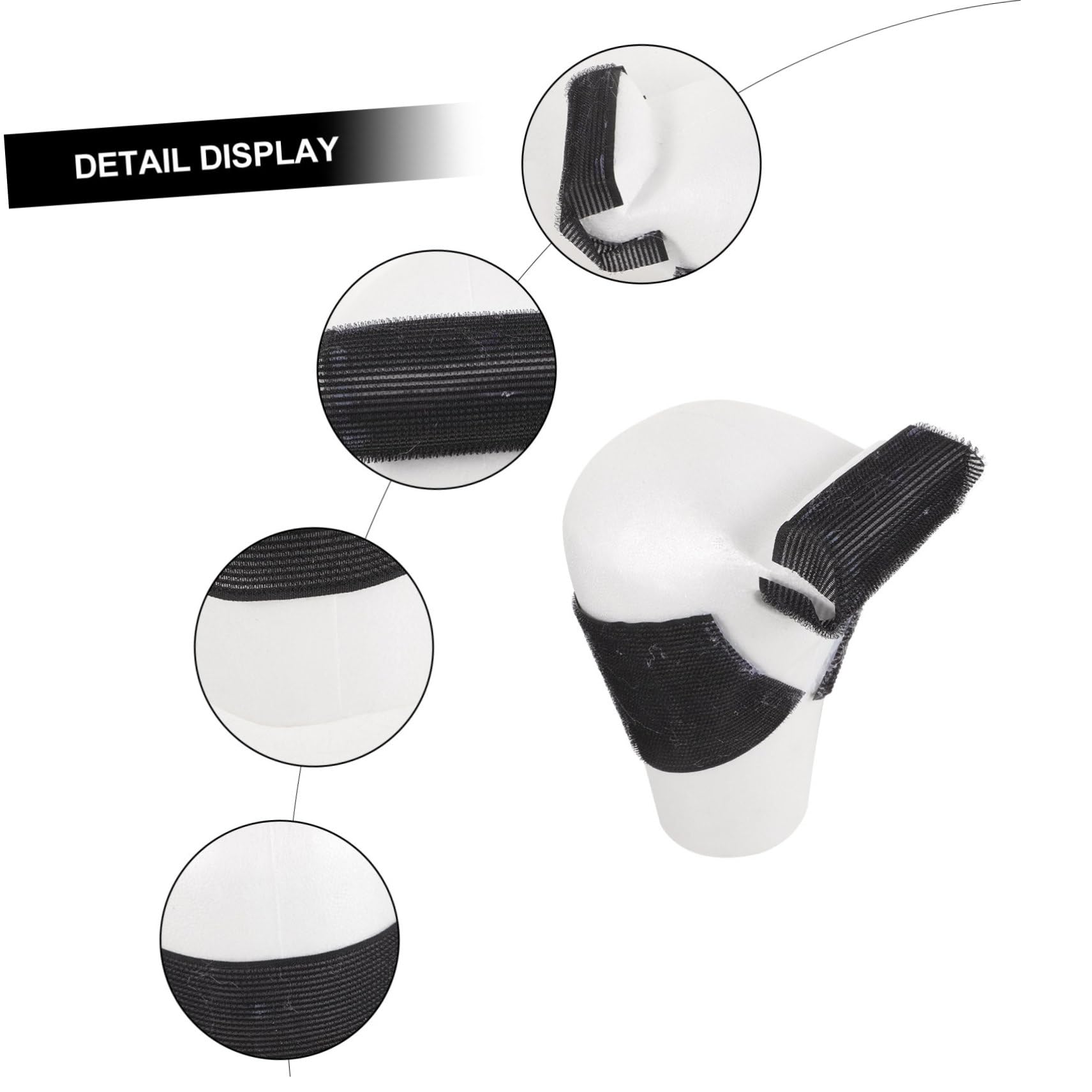 TOVINANNA Foam Head Mold for Mannequin Display Stand Holder for Wig Hat Headpiece Professional Display Stand