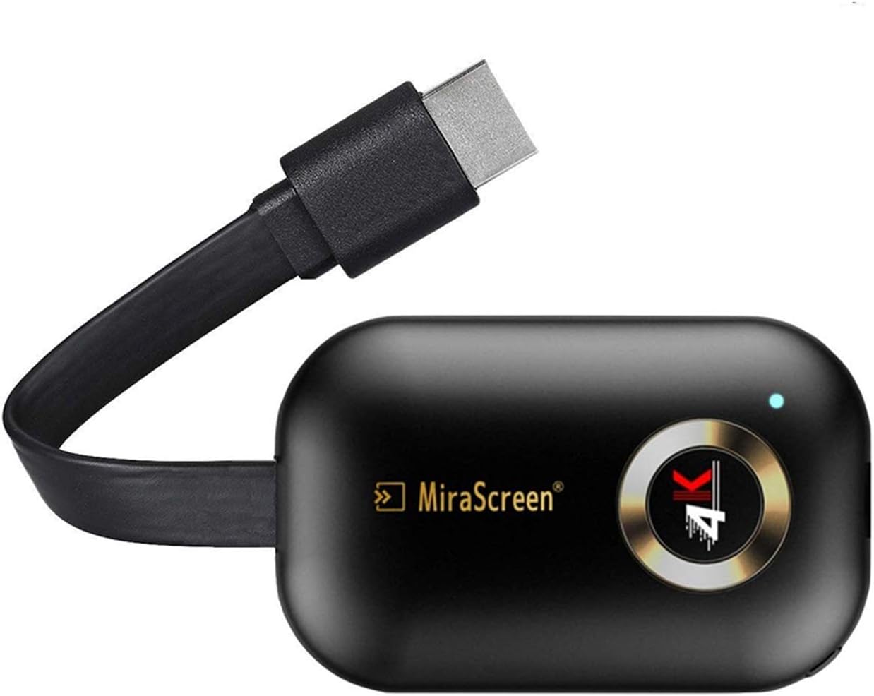 Wireless Display ReceiverHDMI HD, 4K Portable TV Display Adapter Airplay DLNA TV Stick for Android/Mac/iOS, Mini Wi-Fi Wireless Display Adapter Share 1080P HD Video Audio/Picture/Live Camera/Music