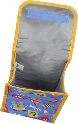 Miniatura 6 de AI ACCESSORY INNOVATIONS Blippi Backpack Safety First Kids School Travel Backpack Juego de 5 piezas con lonchera, bolsa con cordón, botella de agua