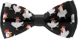 Men's Party Bowtie, Pre-Tied Adjustable Formal Bowtie Tuxedo Business Bow Tie