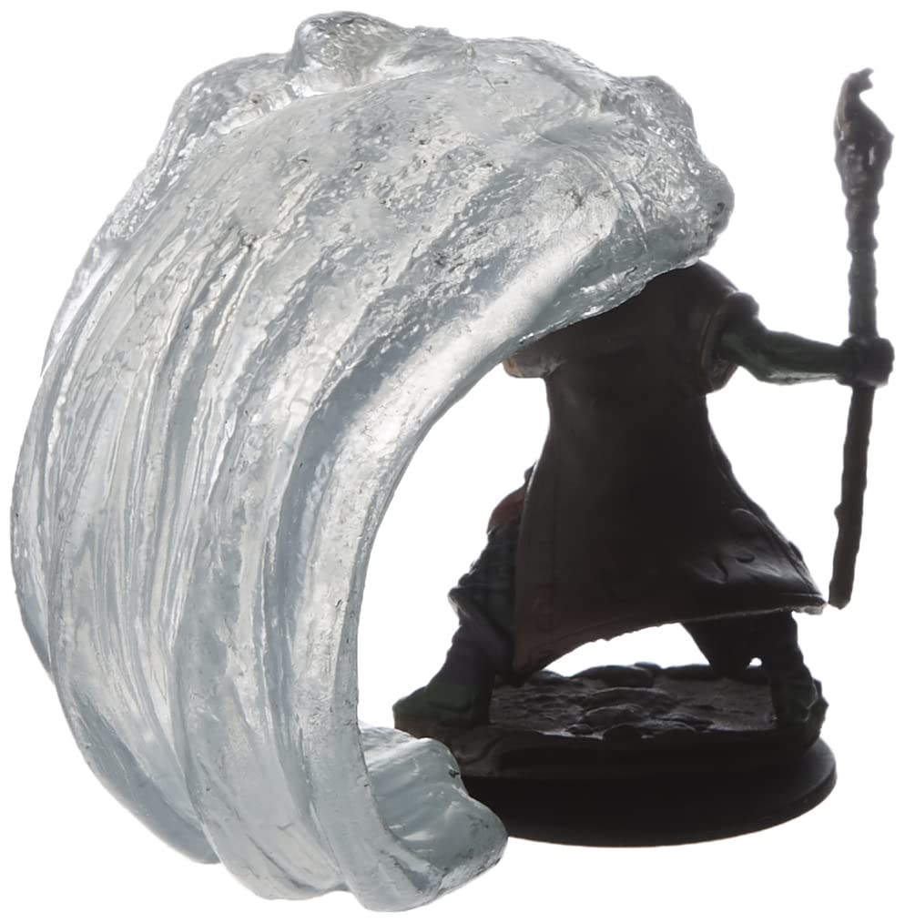 WizKids D&D Minis: Icons of The Realms Figuras Premium: Wave 6: Water Genasi Druid Male - Miniatura prepintada de Dungeons and Dragons Compatible con Otros Juegos de rol de Mesa DND TTRPG, Multicolor
