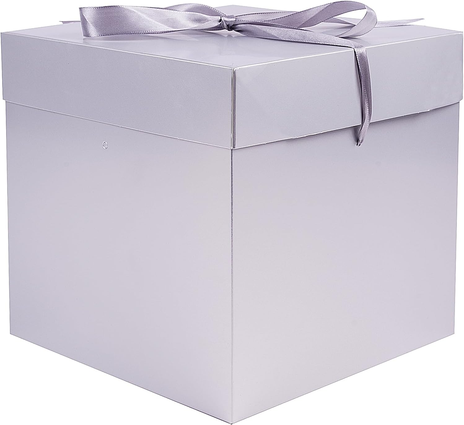 Elephant-package Medium Gift Box with Lids  8.7", 1 Pack,  Silver