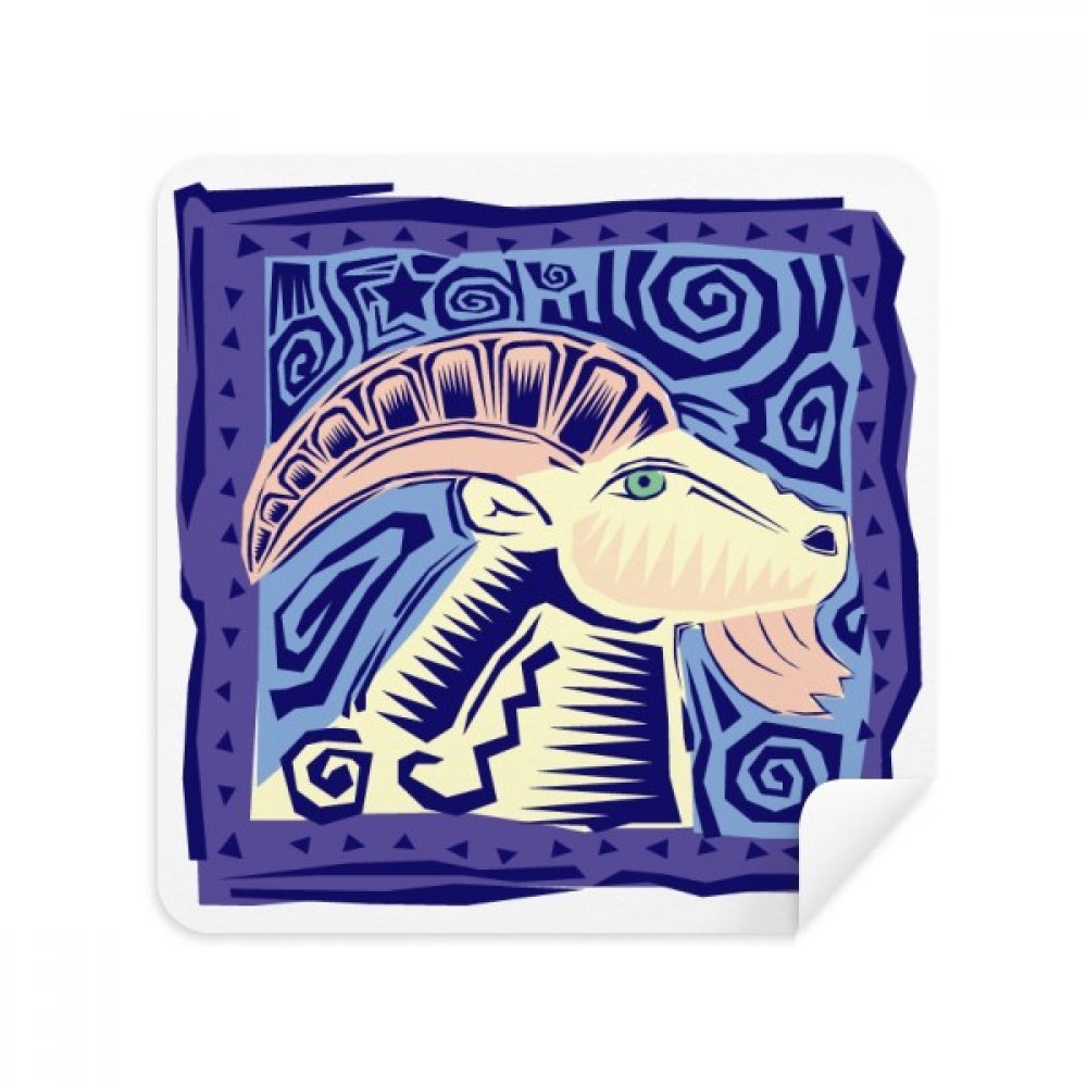 Lunettes chiffon de nettoyage suède écran téléphone Constellation Bélier DIYthinker
